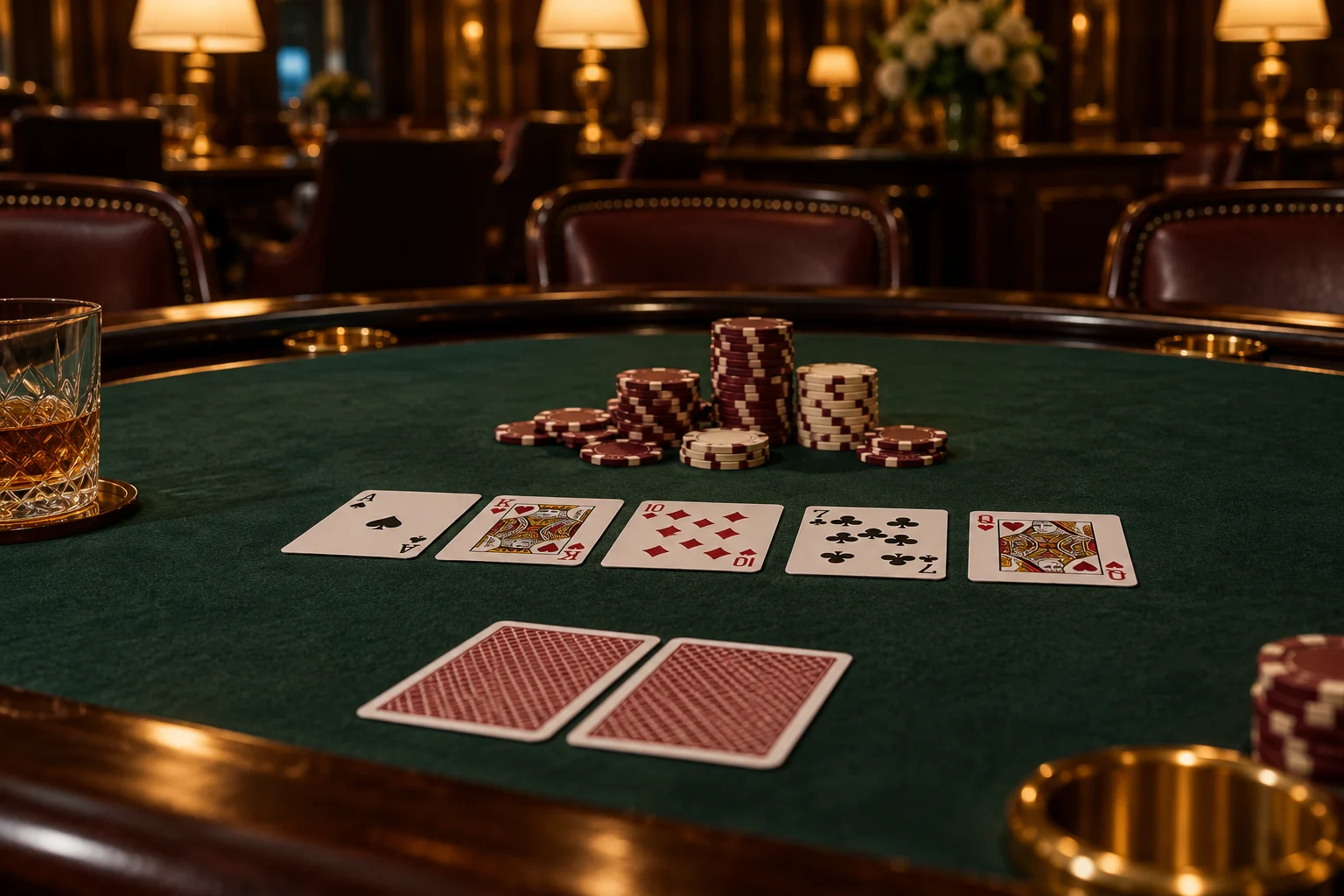 Poker game equipment